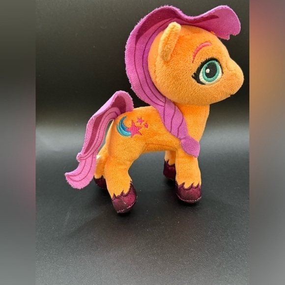 My Little Pony 7" Sunny Starscout Plush Horse Figure Stuffed Animal Orange MLP - Picture 1 of 7